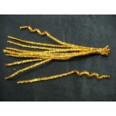 Бархатная проволока (синель) золотист.